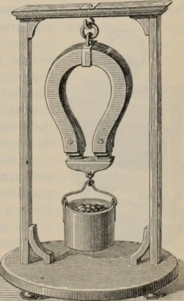An illustration from Elementary treatise on physics, experimental and applied : for the use of colleges and schools, 1906, leaf 735