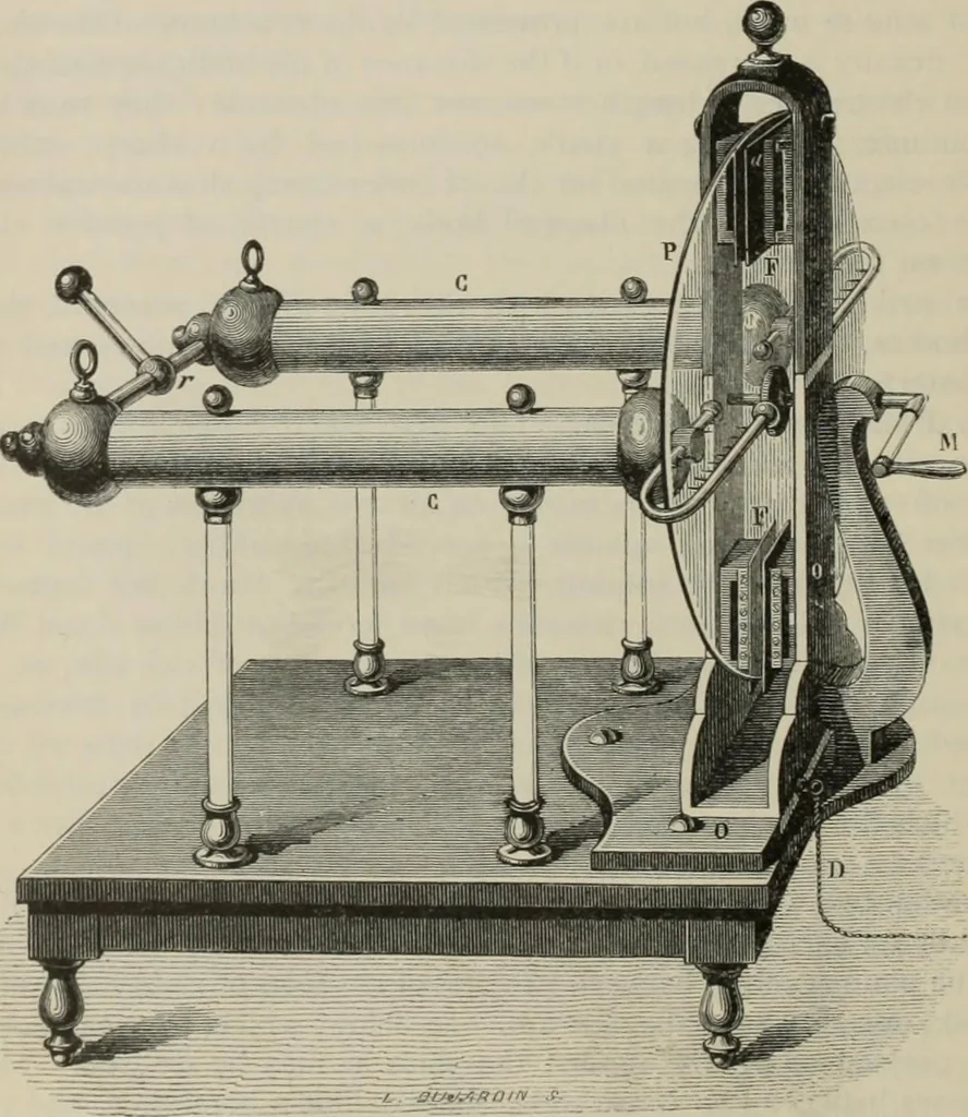 An illustration from Elementary treatise on physics, experimental and applied : for the use of colleges and schools, 1906, leaf 808
