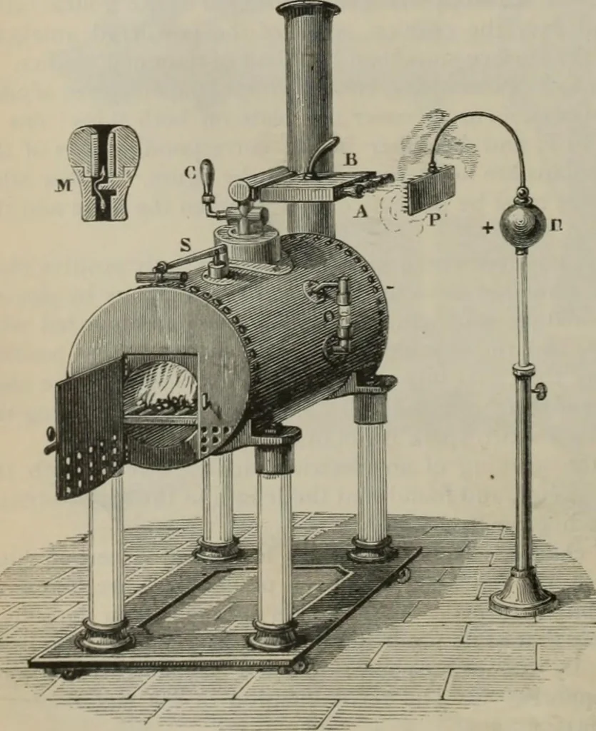 An illustration from Elementary treatise on physics, experimental and applied : for the use of colleges and schools, 1906, leaf 810