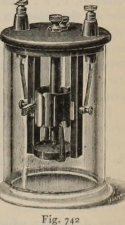 An illustration from Elementary treatise on physics, experimental and applied : for the use of colleges and schools, 1906, leaf 813