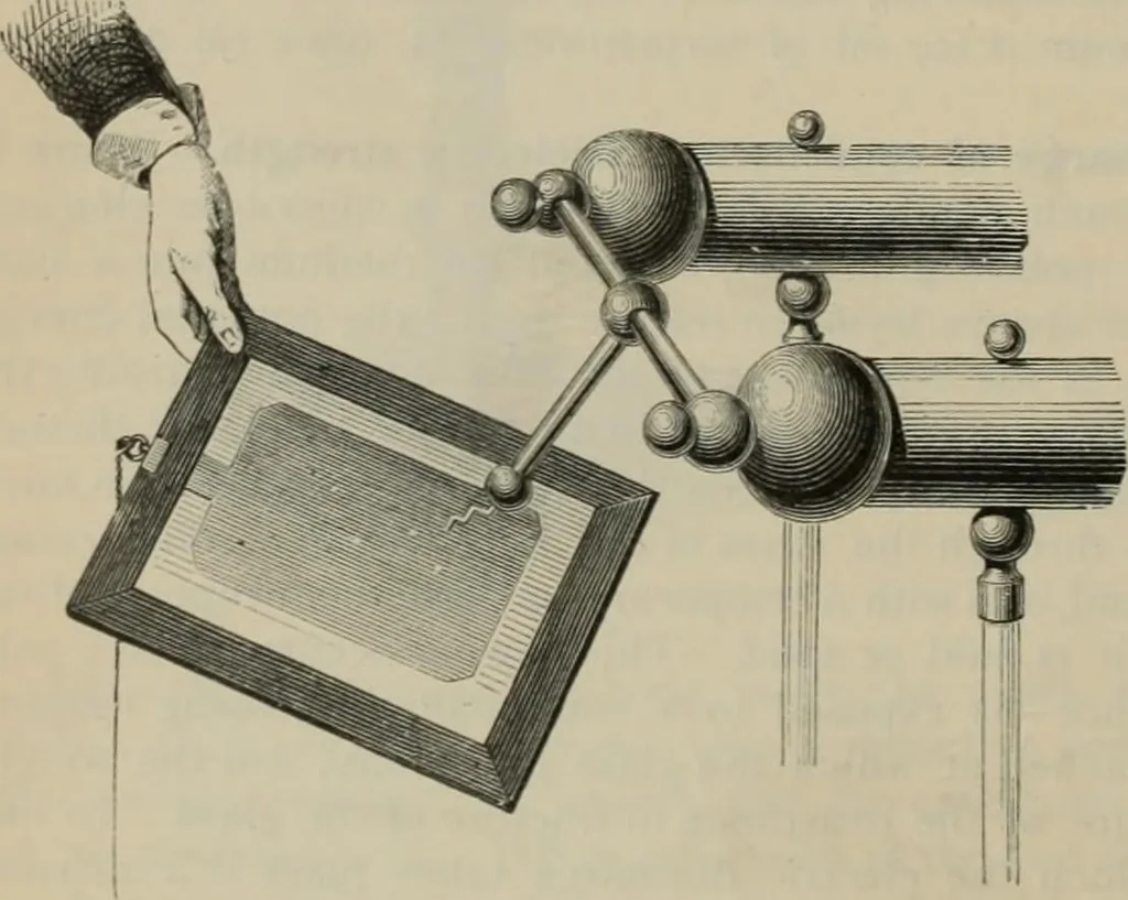 An illustration from Elementary treatise on physics, experimental and applied : for the use of colleges and schools, 1906, leaf 830