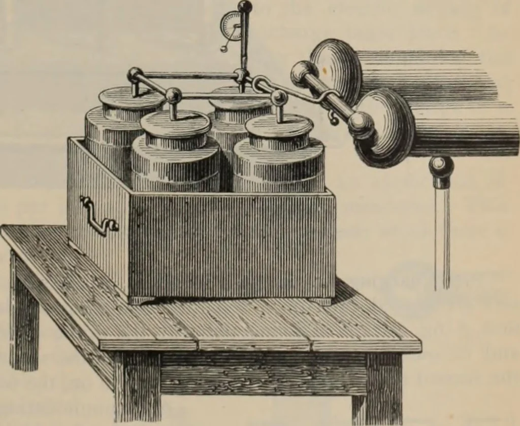 An illustration from Elementary treatise on physics, experimental and applied : for the use of colleges and schools, 1906, leaf 835