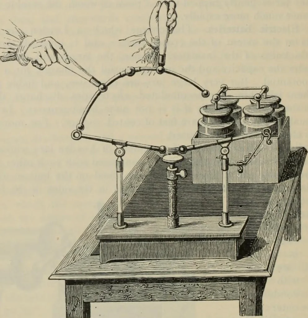 An illustration from Elementary treatise on physics, experimental and applied : for the use of colleges and schools, 1906, leaf 836