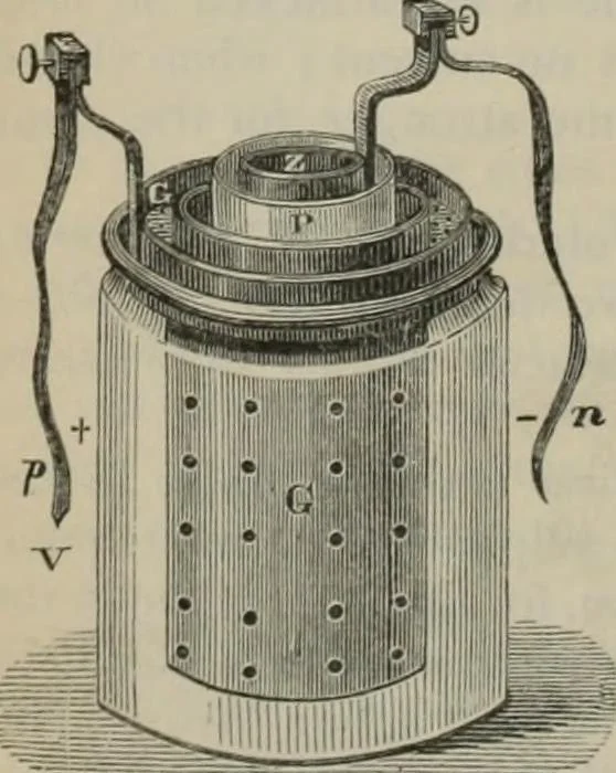 An illustration from Elementary treatise on physics, experimental and applied : for the use of colleges and schools, 1906, leaf 870
