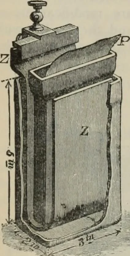 An illustration from Elementary treatise on physics, experimental and applied : for the use of colleges and schools, 1906, leaf 872