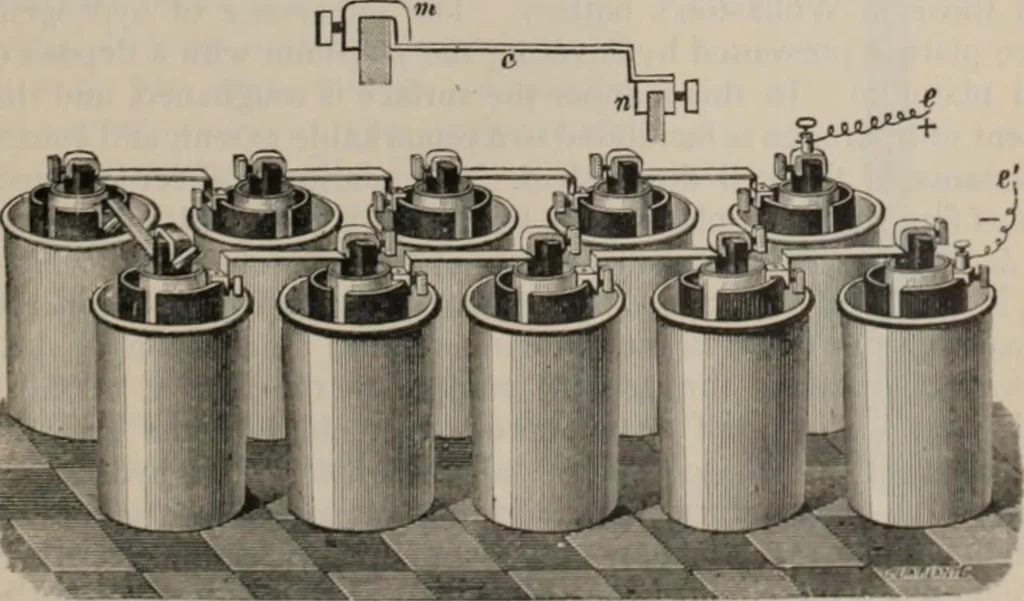 An illustration from Elementary treatise on physics, experimental and applied : for the use of colleges and schools, 1906, leaf 873