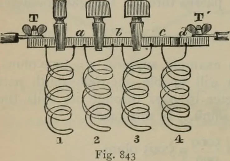 An illustration from Elementary treatise on physics, experimental and applied : for the use of colleges and schools, 1906, leaf 902
