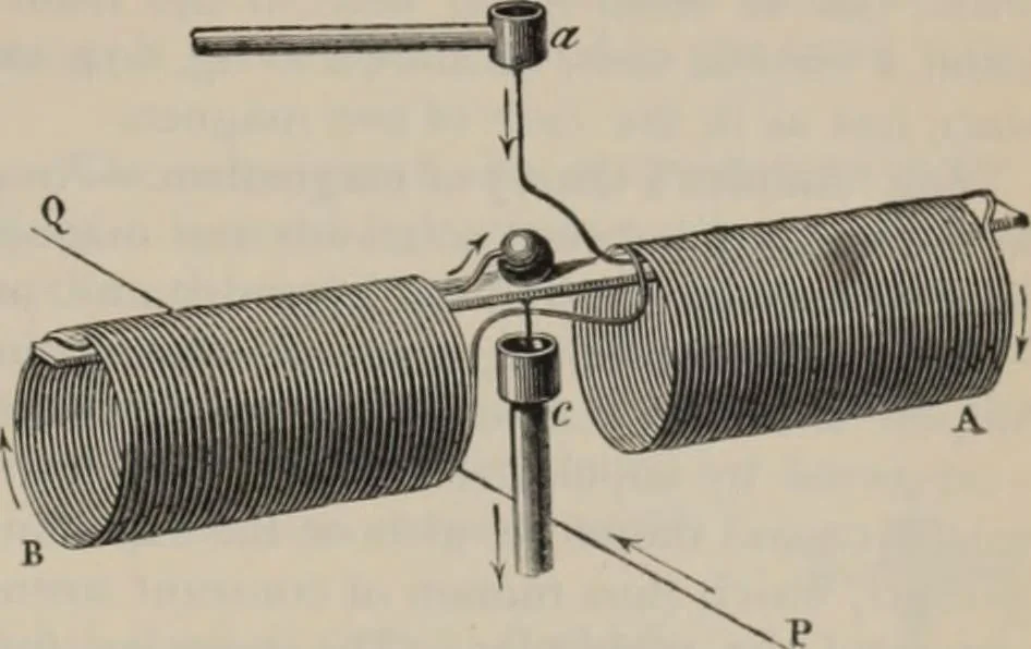 An illustration from Elementary treatise on physics, experimental and applied : for the use of colleges and schools, 1906, leaf 943
