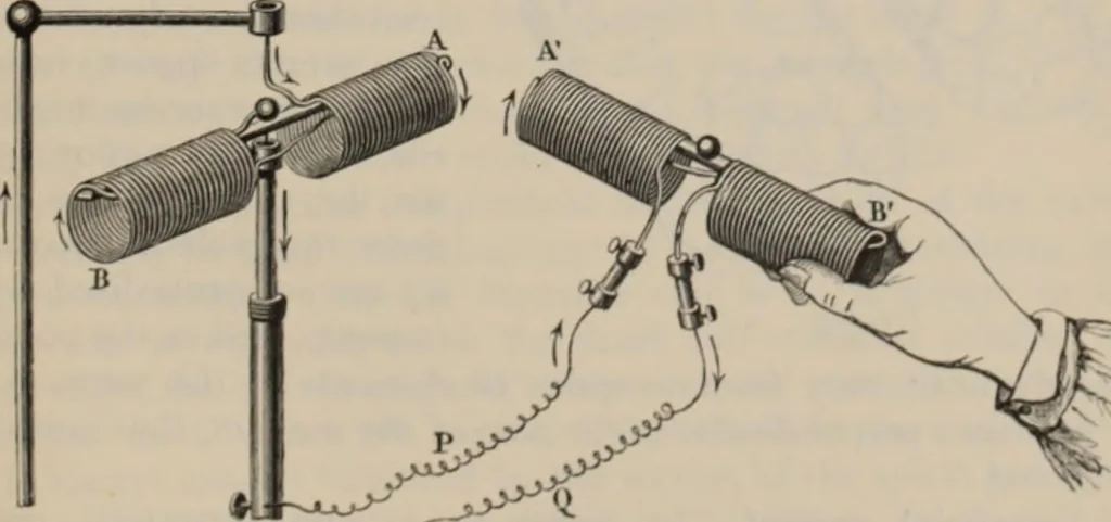 An illustration from Elementary treatise on physics, experimental and applied : for the use of colleges and schools, 1906, leaf 943