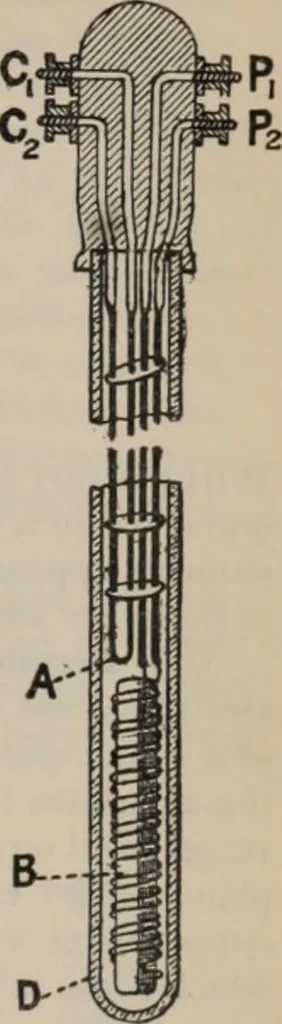 An illustration from Elementary treatise on physics, experimental and applied : for the use of colleges and schools, 1906, leaf 985