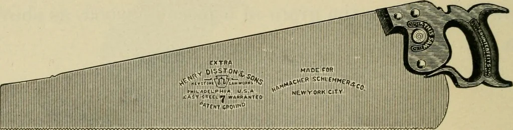 An illustration from Elementary woodworking, 1903, leaf 21