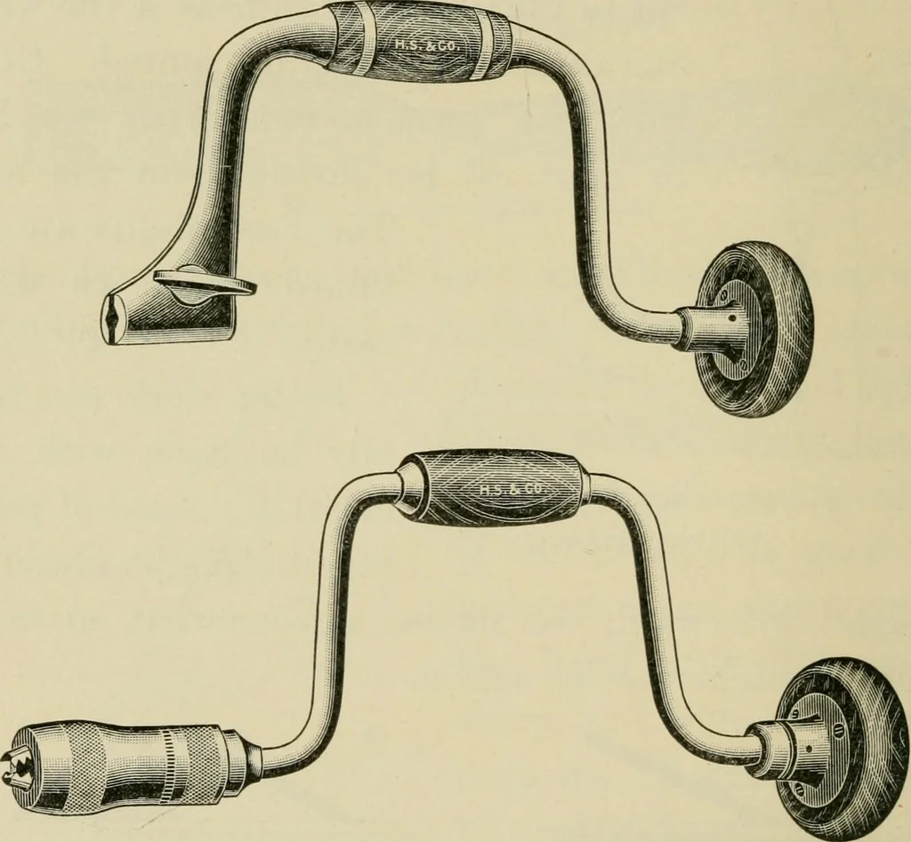 An illustration from Elementary woodworking, 1903, leaf 35