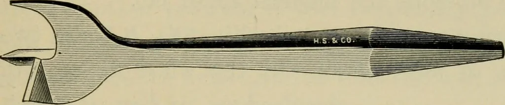 An illustration from Elementary woodworking, 1903, leaf 36