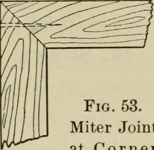 An illustration from Elementary woodworking, 1903, leaf 50