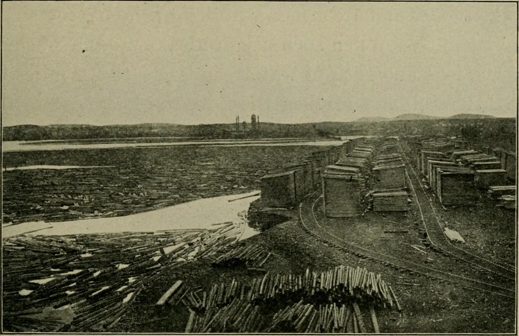 An illustration from Elementary woodworking, 1903, leaf 64