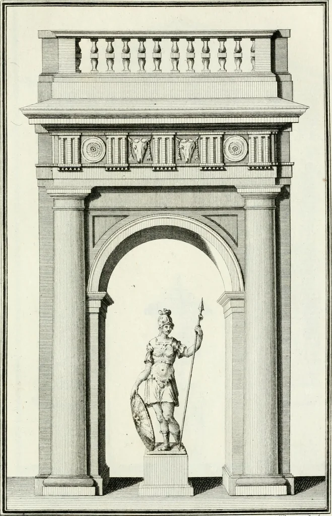 An illustration from Elementi d'architettura civile : ridotti in compendio, 1784, leaf 106