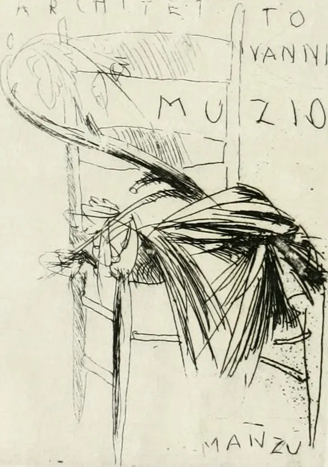An illustration from Elementi di architettura, 1780, leaf 1
