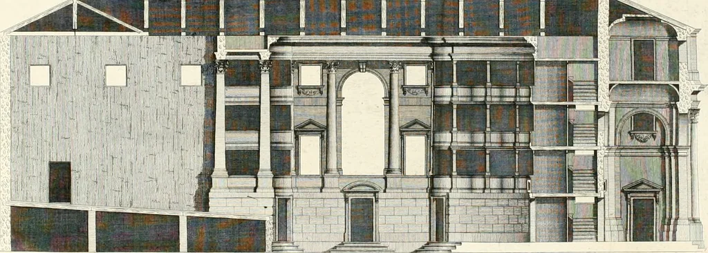An illustration from Elementi di architettura, 1780, leaf 81