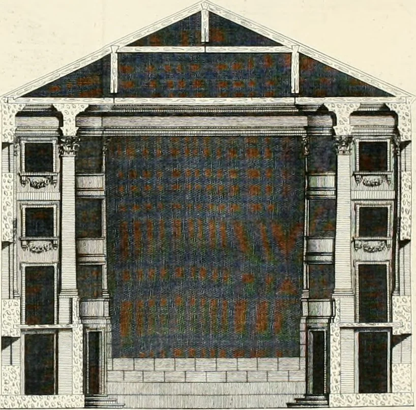An illustration from Elementi di architettura, 1780, leaf 83