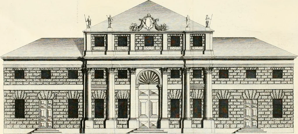 An illustration from Elementi di architettura, 1780, leaf 85