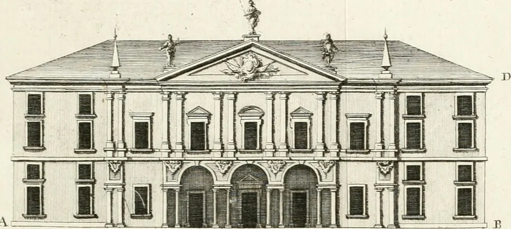 An illustration from Elementi di architettura civile, 1765, leaf 128