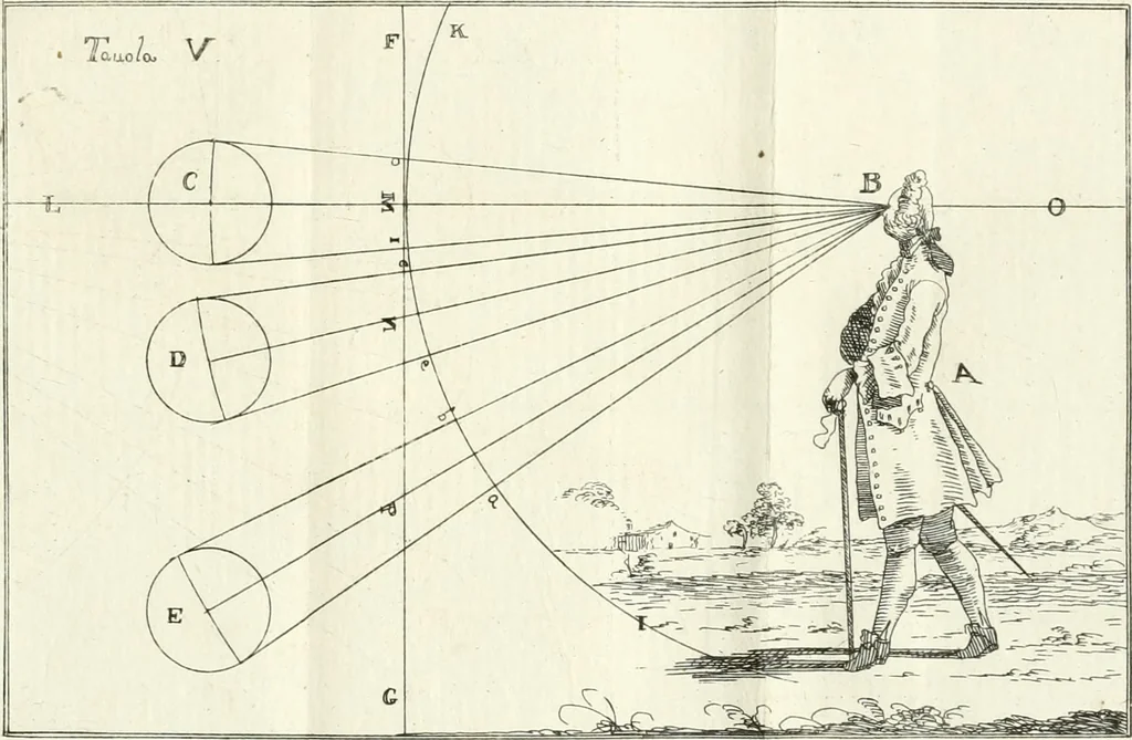 An illustration from Elementi di prospettiva : per uso degli architetti, e pittori, 1747, leaf 46