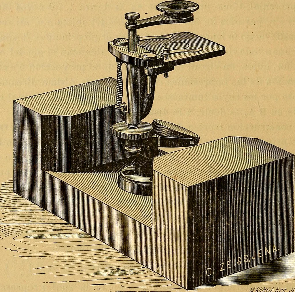 An illustration from Elementos de histología normal y de téchnica micrografica para uso de estudiantes, 1897, leaf 14