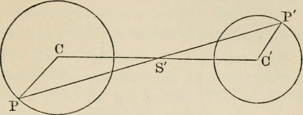 An illustration from Elements of analytic geometry, 1884, leaf 115