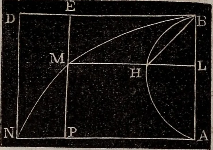 An illustration from Elements of analytical geometry and the differential and integral calculus, 1856, leaf 341