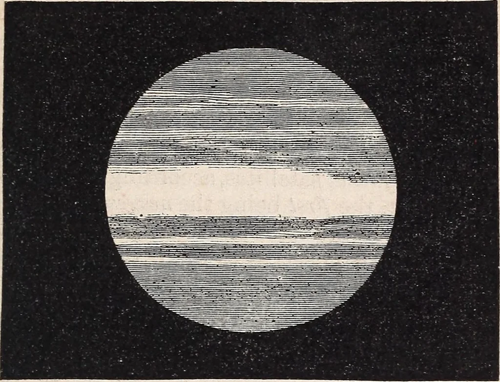 An illustration from Elements of astronomy ... with explanatory notes, and questions for examination, 1855, leaf 249