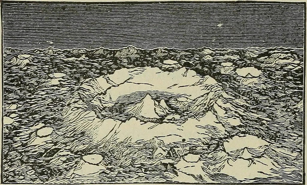 An illustration from The elements of astronomy; a textbook, 1919, leaf 122