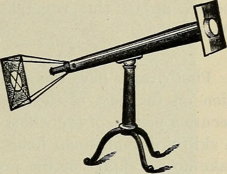 An illustration from The elements of astronomy; a textbook, 1919, leaf 135
