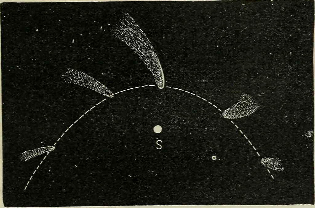 An illustration from The elements of astronomy; a textbook, 1919, leaf 295