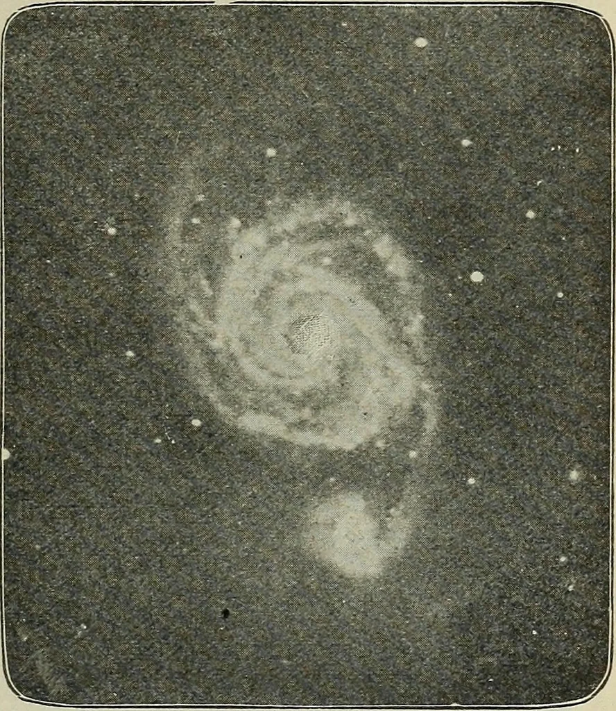 An illustration from The elements of astronomy; a textbook, 1919, leaf 363