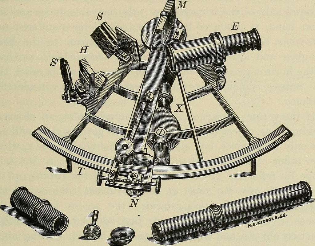 An illustration from The elements of astronomy; a textbook, 1919, leaf 443