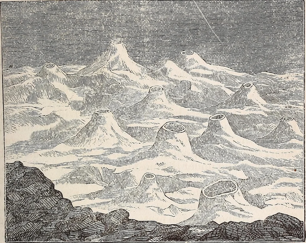 An illustration from Elements of astronomy .., 1870, leaf 173