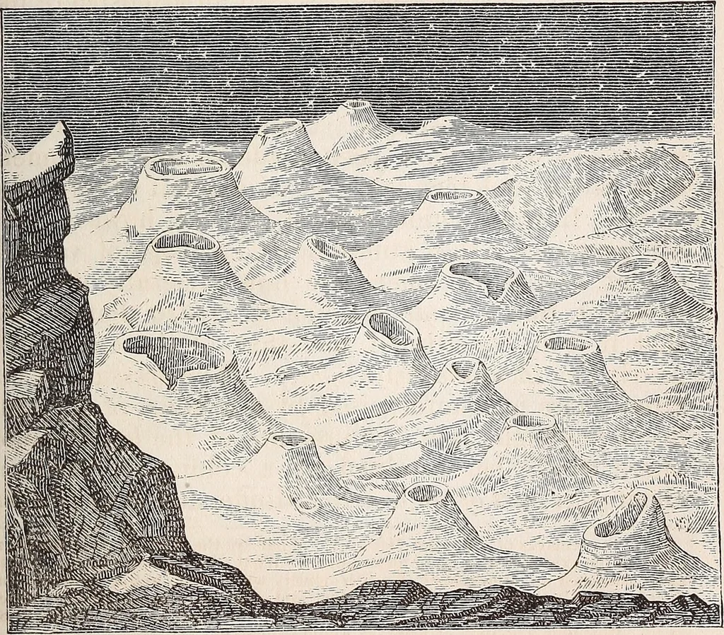 An illustration from Elements of astronomy .., 1870, leaf 173