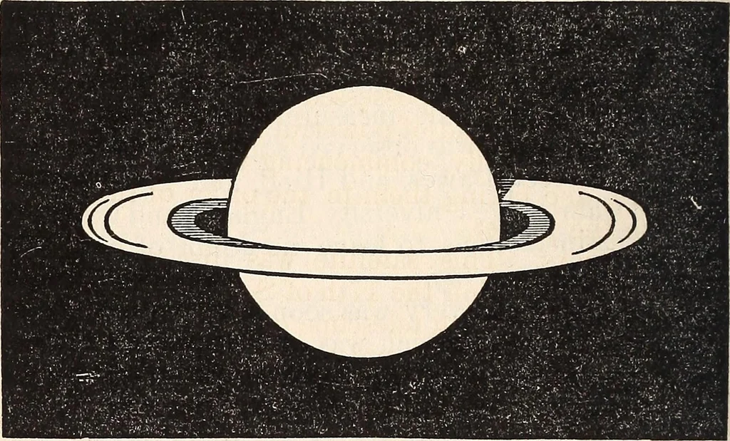 An illustration from Elements of astronomy .., 1870, leaf 258