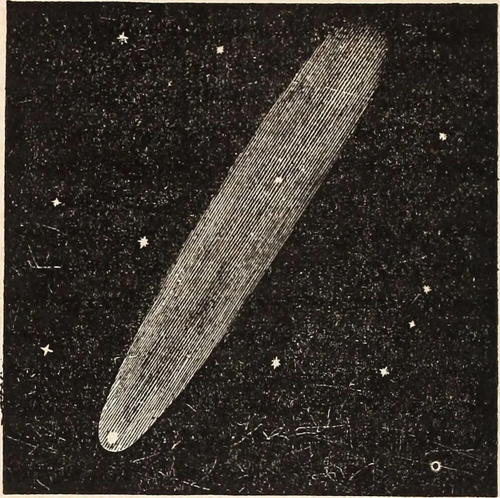 An illustration from Elements of astronomy .., 1870, leaf 270
