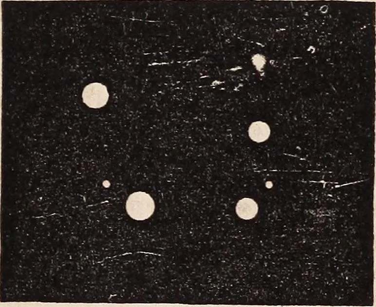 An illustration from Elements of astronomy .., 1870, leaf 319