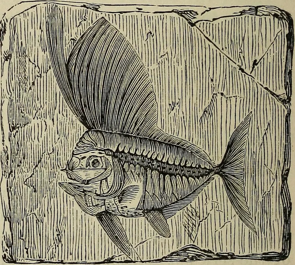 An illustration from Elements of astronomy: accompanied with numerous illustrations, a colored representation of the solar, stellar, and nebular spectra, and celestial charts of the northern and the southern hemisphere, 1875, leaf 109