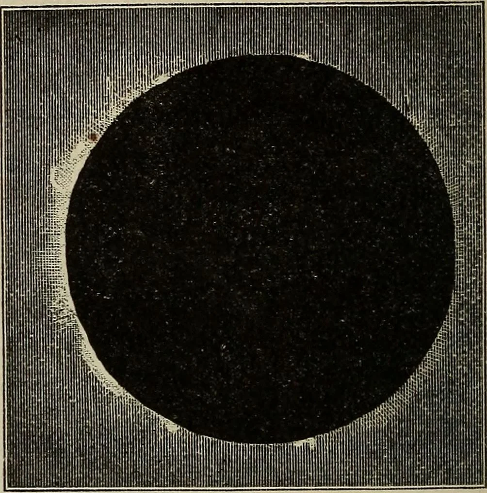 An illustration from Elements of astronomy: accompanied with numerous illustrations, a colored representation of the solar, stellar, and nebular spectra, and celestial charts of the northern and the southern hemisphere, 1875, leaf 139