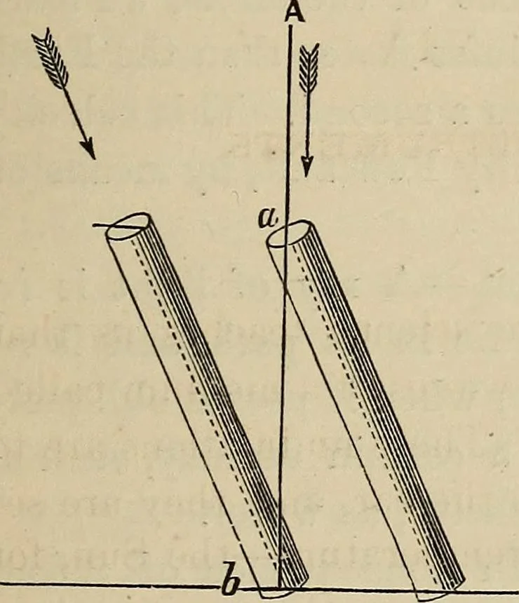 An illustration from Elements of astronomy: accompanied with numerous illustrations, a colored representation of the solar, stellar, and nebular spectra, and celestial charts of the northern and the southern hemisphere, 1875, leaf 234