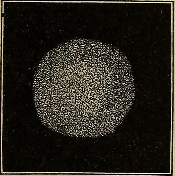 An illustration from Elements of astronomy: accompanied with numerous illustrations, a colored representation of the solar, stellar, and nebular spectra, and celestial charts of the northern and the southern hemisphere, 1875, leaf 59