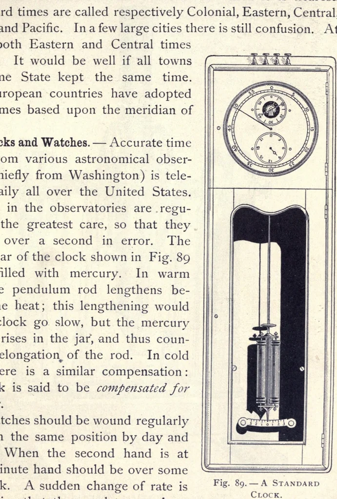An illustration from Elements of descriptive astronomy, a text-book, 1897, leaf 119