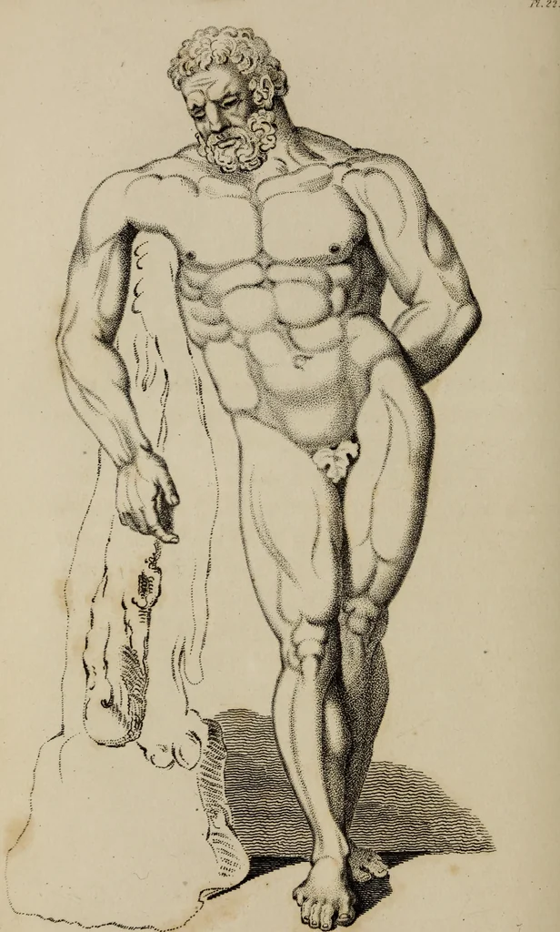 An illustration from The elements of drawing : in its various branches, for the use of students ... containing several hundred examples, from the works of the greatest masters, 1827, leaf 172