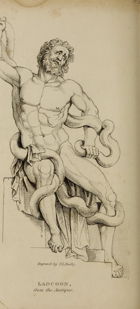 An illustration from The elements of drawing : in its various branches, for the use of students ... containing several hundred examples, from the works of the greatest masters, 1827, leaf 178
