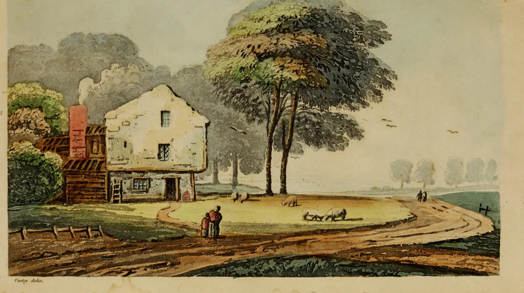 An illustration from The elements of drawing : in its various branches, for the use of students ... containing several hundred examples, from the works of the greatest masters, 1827, leaf 6