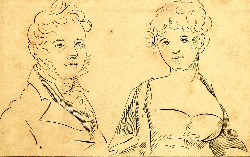 An illustration from Elements of drawing exemplified in a variety of figures and sketches of parts of the human form, 1814, leaf 30