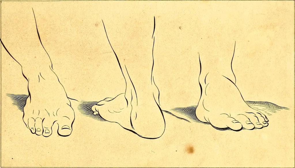 An illustration from Elements of drawing exemplified in a variety of figures and sketches of parts of the human form, 1814, leaf 52